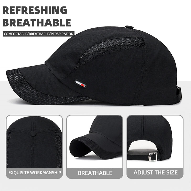 Running Cap Mesh - 1 adet güneş koruma şapkası nefes