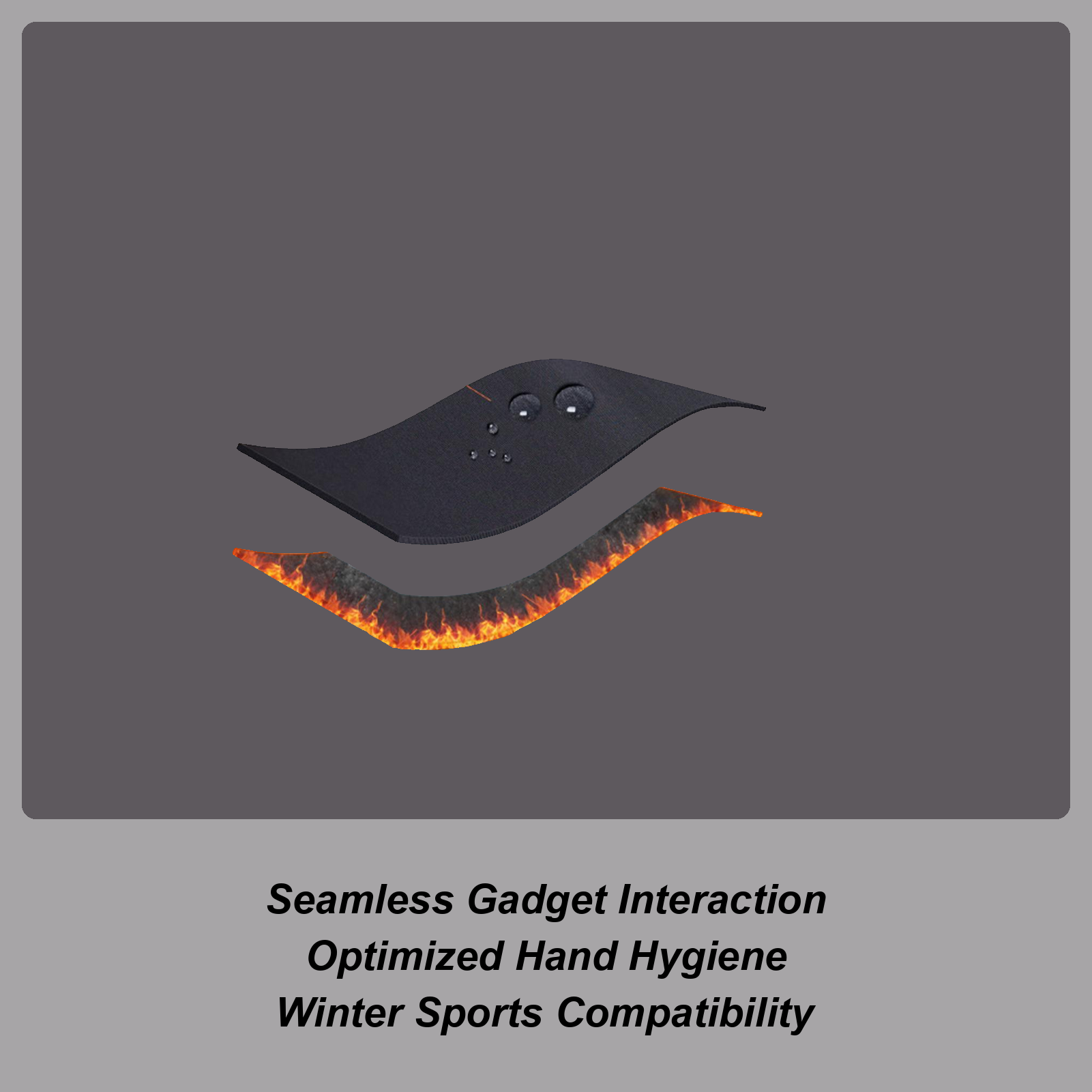 Running Gear In The Cold - Kışlık sıcak eldivenler rüzgar geçirmez dokunmatik