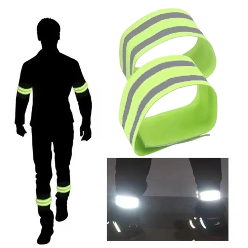 Running Gear Night - Yüksek Görünürlüklü Yansıtıcı Güvenlik Bantları Ayarlanabilir