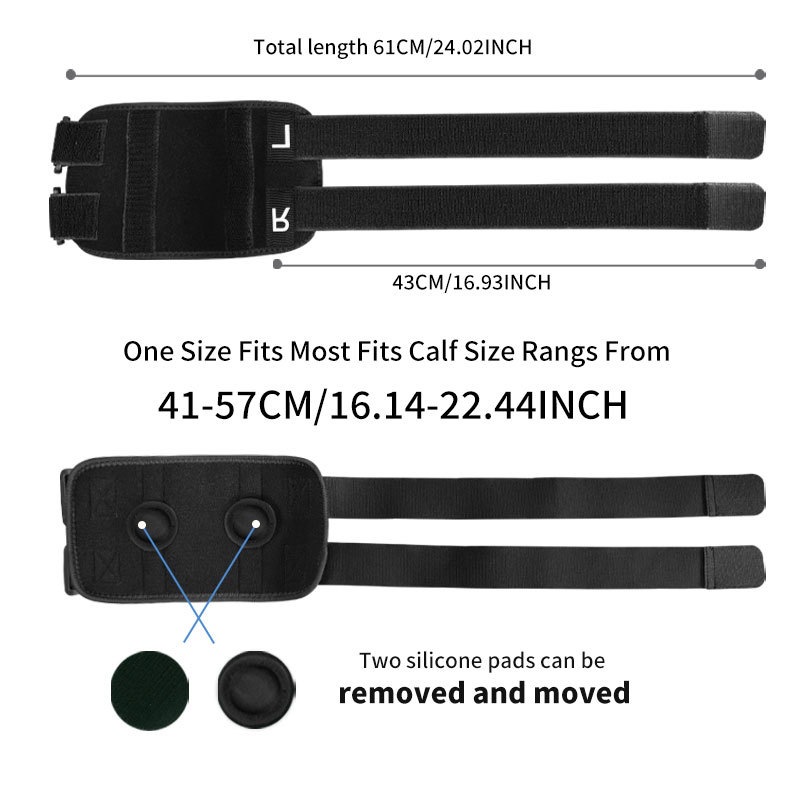 Running Recovery Gear - 1 çift diz desteği kol nefes