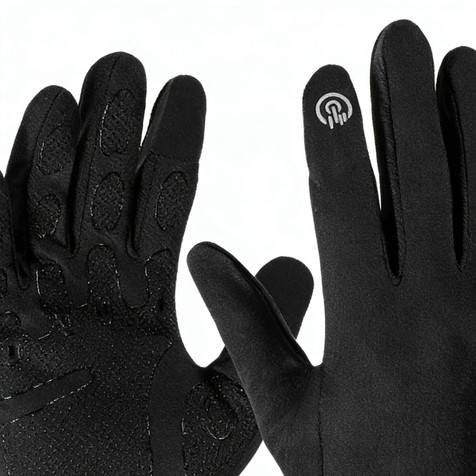 Running Gear In The Cold - Sıcak bisiklet eldivenleri tam parmak soğuk