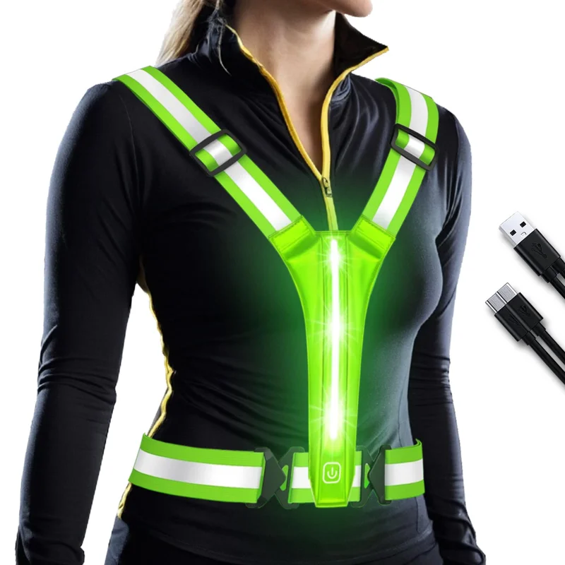 LED Yansıtıcı Yelek Koşu Ekipm - Reflective Running Gear Vest incelemesi ve fiyatı