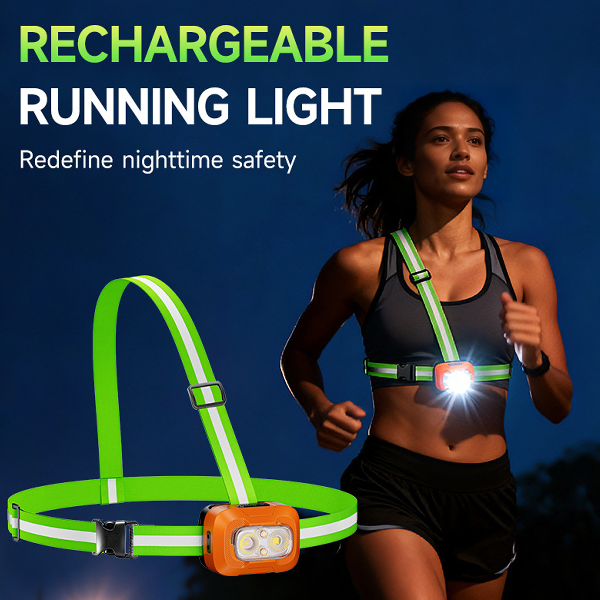 Koşu Işığı USB Şarj Edilebilir - Reflective Running Gear Vest incelemesi ve fiyatı