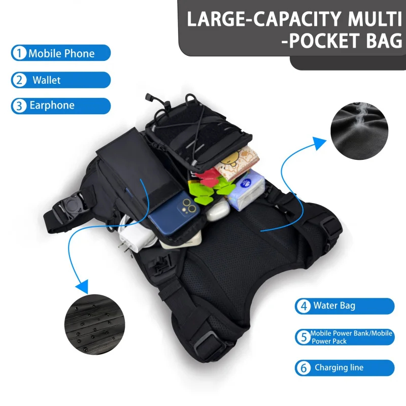 ​ Yüksek Kaliteli Taktik Yelek - Reflective Running Gear Vest incelemesi ve fiyatı
