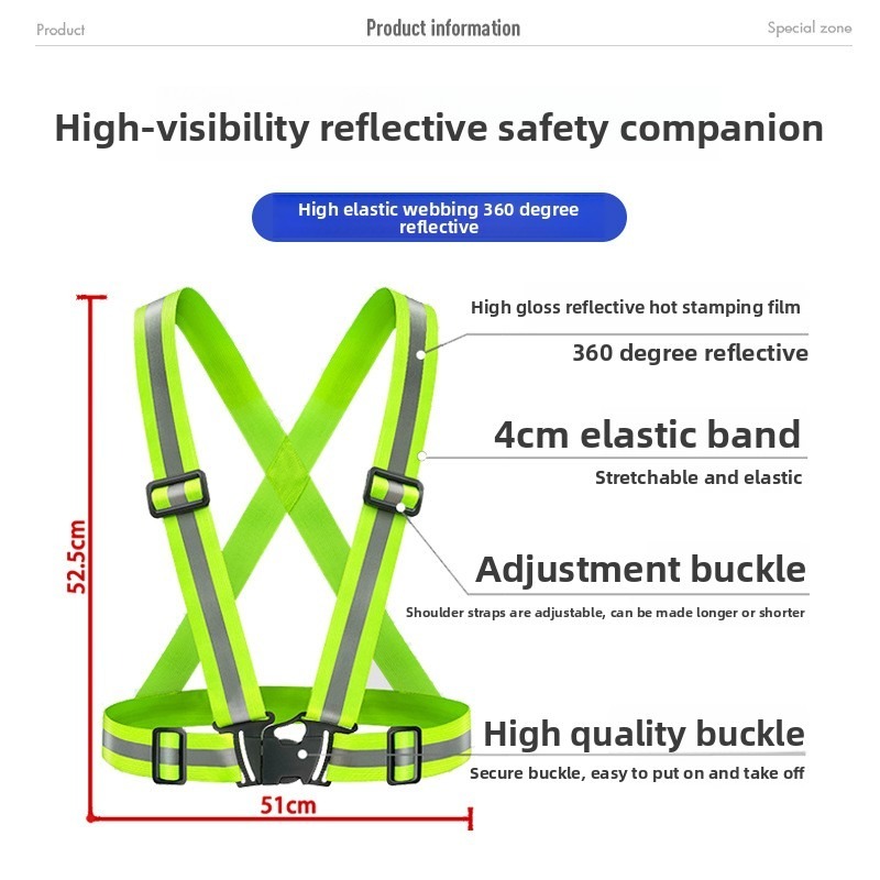 Ayarlanabilir Hafif Yansıtıcı  - Reflective Running Gear Vest incelemesi ve fiyatı