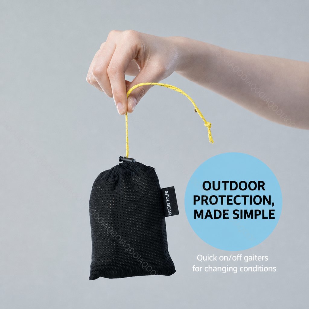 3F UL GEAR Su Geçirmez Yürüyüş - Trail Running Gaiter incelemesi ve fiyatı