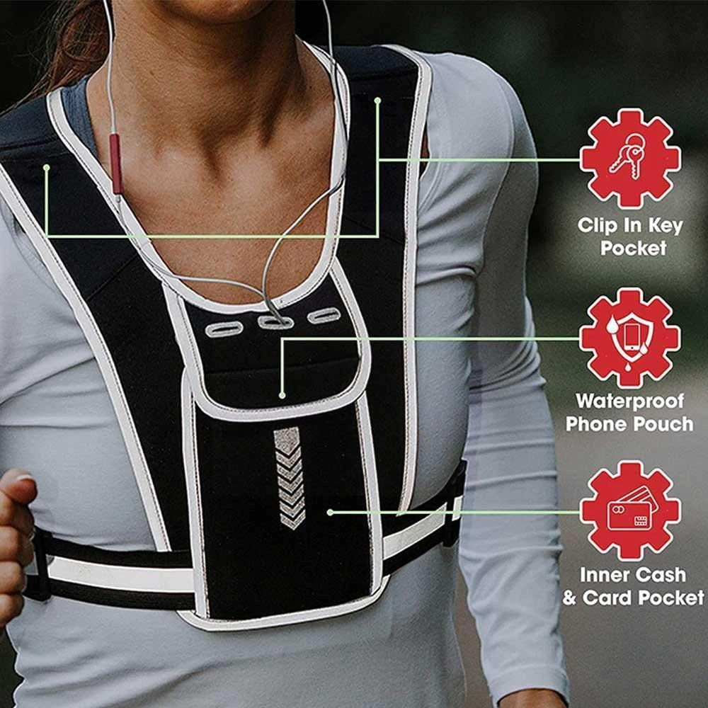 Erkekler kadınlar için koşu at - Reflective Running Gear Vest incelemesi ve fiyatı