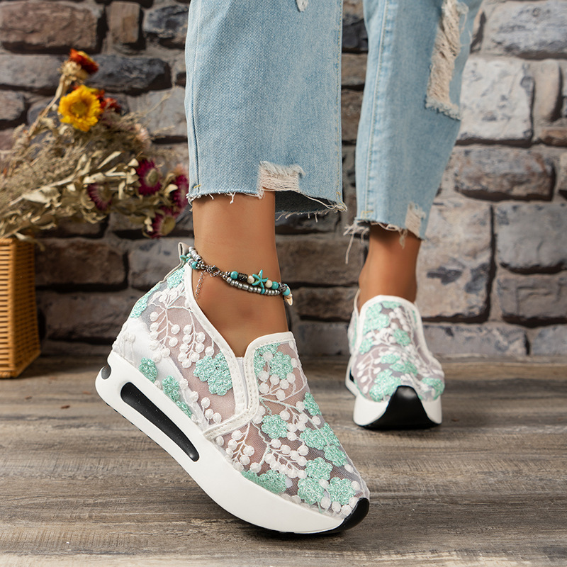 Dantel düz platform kadın spor - Running Gear Shoes incelemesi ve fiyatı